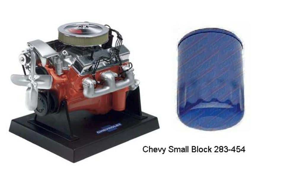 Oil Filter: Chevy V8  64-81 SB & BB V8
